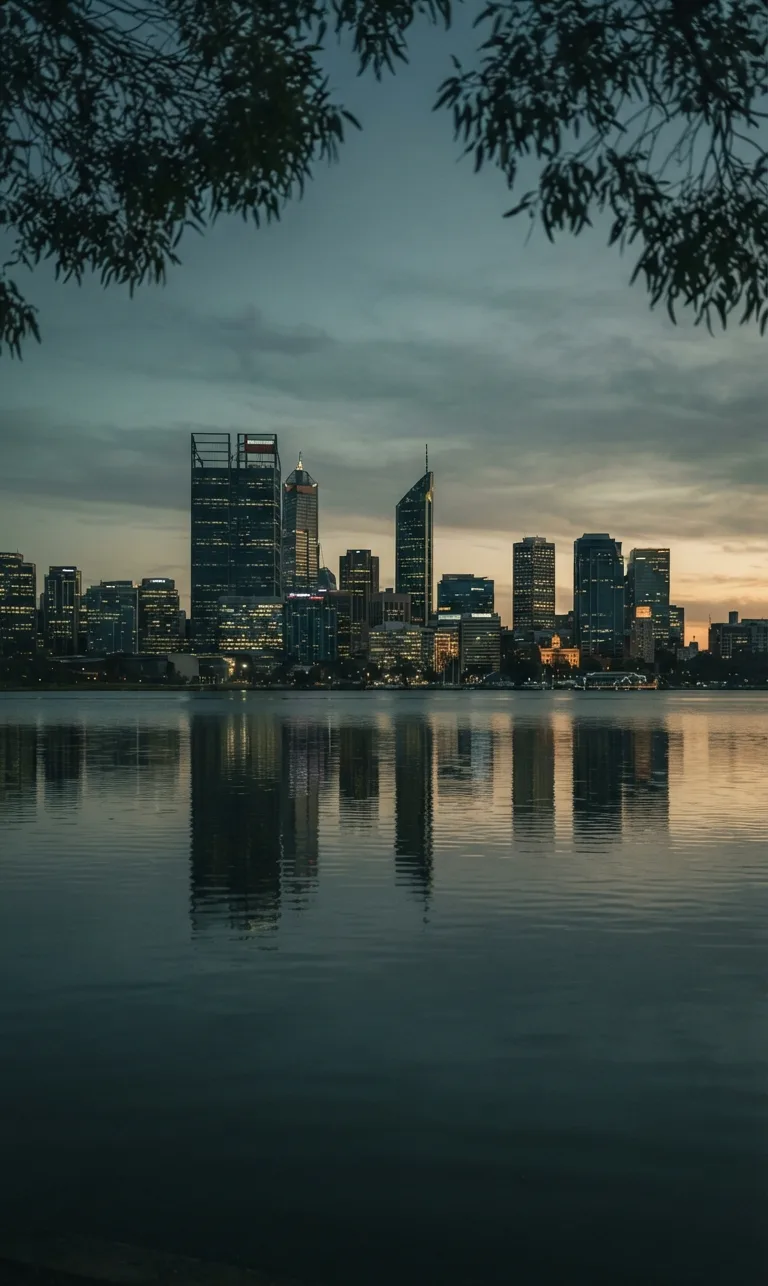 Perth city skyline